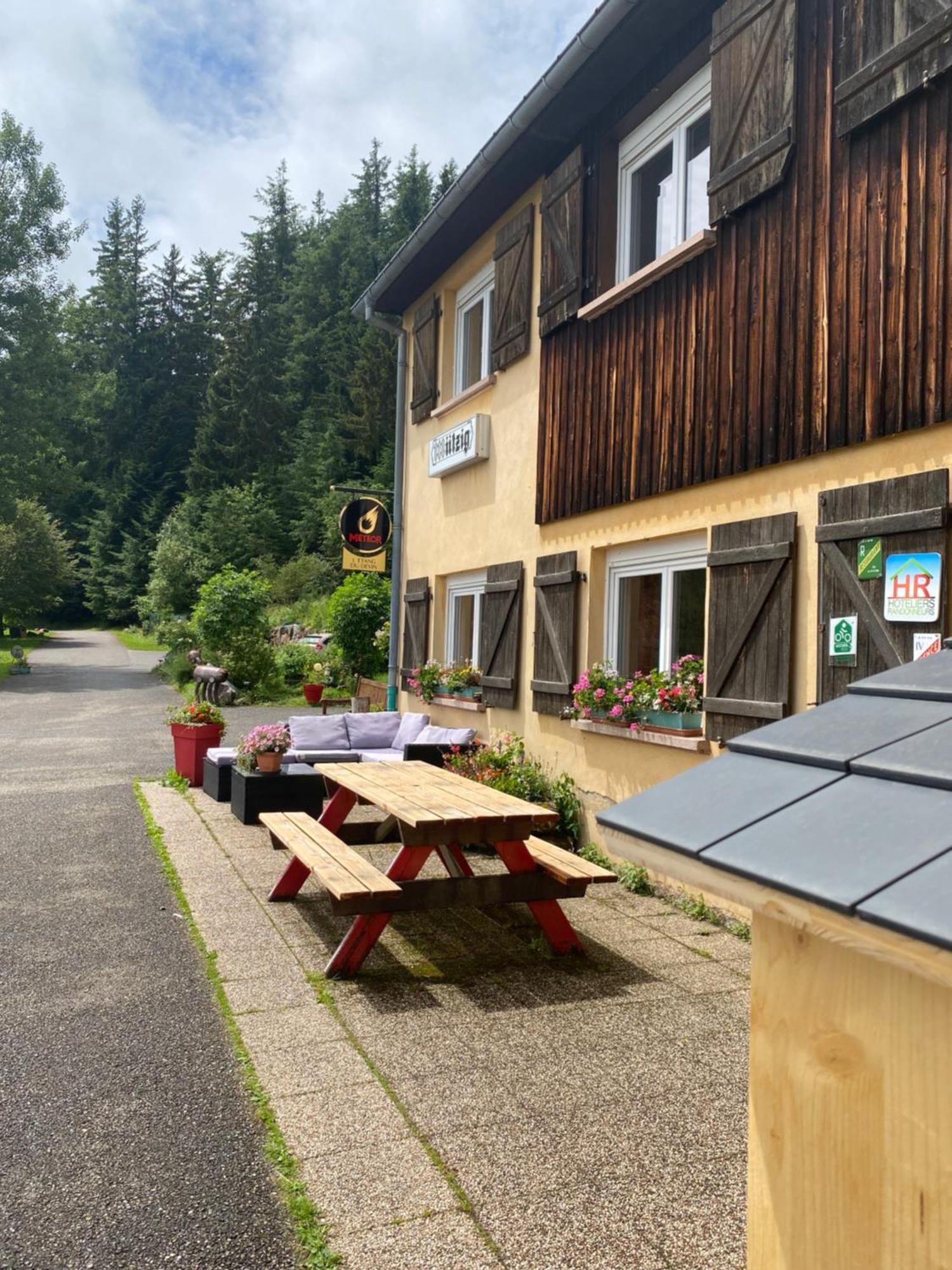 Auberge De L'Etang Du Devin Lapoutroie Exterior foto